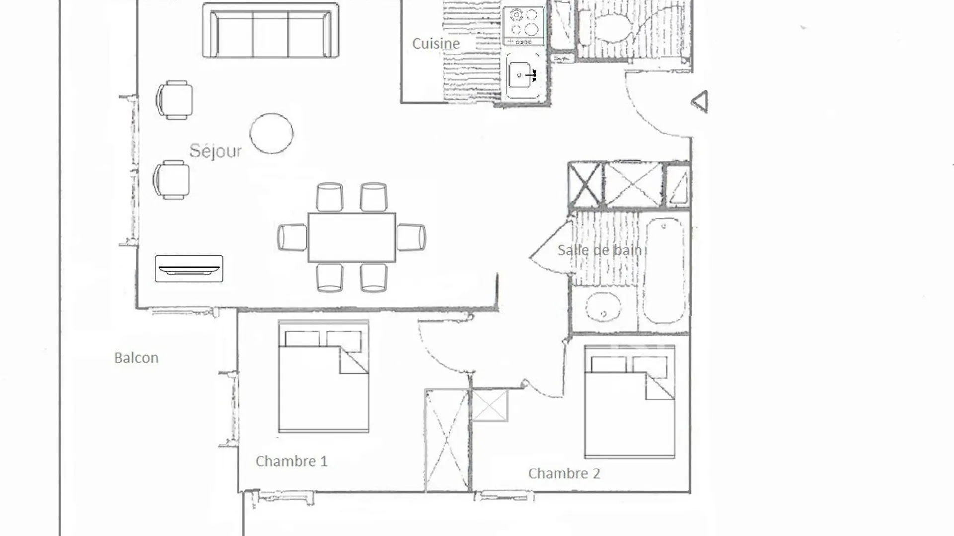 Bel Appartement 3 Pieces Renove - Meribel, 6 Pers, Wi-Fi, Garage - Fr-1-411-976 Les Allues